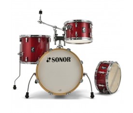 Sonor AQX Jazz 4-Parça Akustik Davul Seti (Red Moon Sparkle)