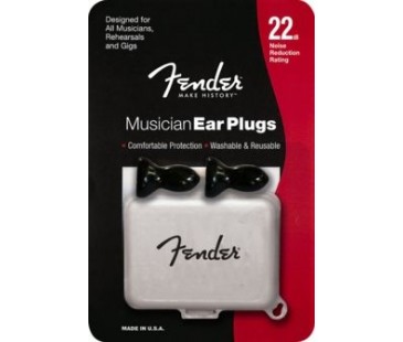 Fender Musician Series BLK Ear Plugs