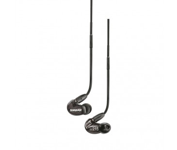 Shure SE215-K İzolasyonlu In-Ear Kulaklık Siyah