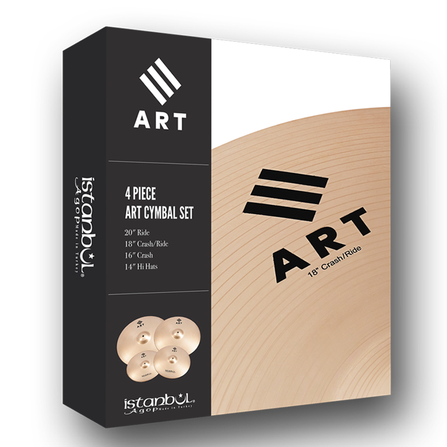 Istanbul Agop ART Serisi 4 Parça Zil Seti } En Uygun Fiyatlarla