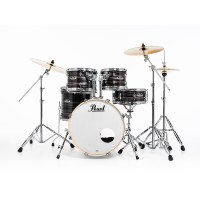 PEARL EXX705NBR/C779 Export EXX Metallic Amethyst Twist 5 Parça (20B/10T/12T/14F/14S) HWP-834 Aksam Setli ve Sabian SBR Zil Setli Akustik Davul Seti