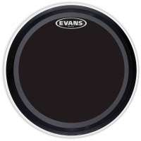 Evans Deri 20" Emad Onyx Kick Kumlu Siyah Süngerli Tek Kat (10 Mil)