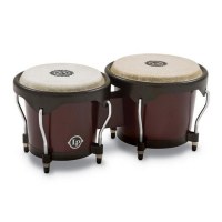 LATIN PERCUSSION LP601NY-DW - LP® City 6" & 7" Dark Wood Ağaç Bongo