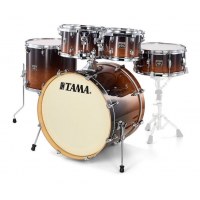 TAMA CL50RS-CFF - Superstar Classic Maple Coffee Fade 5 Parça (20B/10T/12T/14F/14S) Akustik Davul Seti