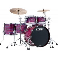 TAMA WBS52RZS-LPO - Starclassic Walnut/Birch Lacquer Phantasm Oyster 5 Parça (22B/10T/12T/14F/16F) Akustik Davul Seti