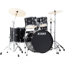 TAMA ST50H6-BNS Stagestar Black Night Sparkle 5 Parça (20B/10T/12T/14F/14S) Aksamlı Akustik Davul Seti