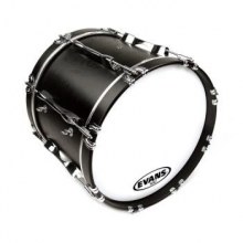 Evans Deri 16" Mx2 Marching Beyaz Çift Kat (15 Mil)