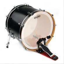 Evans Deri 22" Eq2 Kick Kumlu Beyaz Ringli-Delikli Tek Kat (10 Mil)