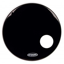 Evans BD24RB 24" EG3 Siyah Resonant Bas Davul Delikli Ön Derisi