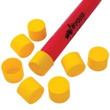 PERCUSSIONPLUS PP792 Wak-a-Caps Müzikal Borular 8li Oktav Kapağı