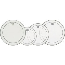 REMO PP-0310-PS ProPack 10/12/14 Pinstripe Şeffaf + 14" Powerstroke P3 Kumlu Deri Seti