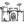 ROLAND VQD106 V-Drums Quiet Design Elektronik Davul Seti