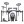ROLAND VQD106PADS KIT V-Drums Quiet Design Ultra Sessiz Standlı Pad Seti (modülsüz)