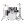 PEARL EXX725BR/C21 Export EXX Smokey Chrome 5 Parça (22B/12T/13T/16F/14S) Aksamlı ve Zilli Akustik Davul Seti
