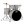 PDP Drums centerstage 20 Inch 5-Parça Akustik Davul Seti (Diamond White Sparkle)