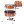 TAMA CJB46C-BOS - Cocktail-JAM Bright Orange Sparkle 4 Parça (16B/10T/14F/12S) Aksamlı & Çantalı Kompakt Akustik Davul Seti