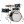 TAMA LJK48H4-CCM - Club-JAM Charcoal Mist 4 Parça (18B/10T/14F/13S) Aksamlı Akustik Davul Seti