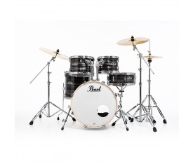 PEARL EXX705NBR/C779 Export EXX Metallic Amethyst Twist 5 Parça (20B/10T/12T/14F/14S) HWP-834 Aksam Setli ve Sabian SBR Zil Setli Akustik Davul Seti