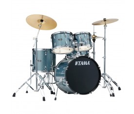 TAMA ST50H6C-SEM Stagestar Sea Blue Mist 5 Parça (20B/10T/12T/14F/14S) Aksamlı ve Zilli Akustik Davul Seti
