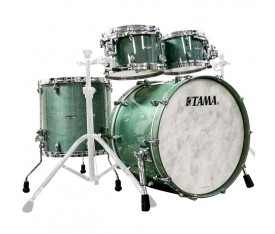 TAMA TW42RZS-SBU STAR Walnut Smoky Blue Mist 4 Parça (22B/10T/12T/16F) Akustik Davul Seti