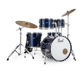 PEARL RS505BC/C743 Roadshow Royal Blue Metallic 5 Parça (20B/10T/12T/14F/14S) Aksamlı ve Zilli Akustik Davul Seti