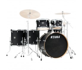TAMA CL62RS-FBK Superstar Classic Flat Black 6 Parça (22B/10T/12T/14F/16F/14S) Akustik Davul Seti