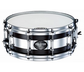 Dixon PDSEQU554-1 Artisan Equator 5.5x14 Meşe-Çelik Trampet Siyah