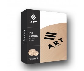 Istanbul Agop ART Serisi 2 Parça Zil Seti