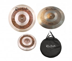 Turkish Cymbals Sehzade Set (14"Hihat,16"Crash,20"Ride )  
