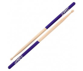 Zildjian Hickory Super 5A DIP Wood Baget (Çift) Mor