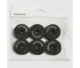 Cremonia CYMFELTS-BK 6'lı Siyah Zil Keçesi