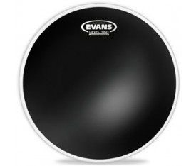 Evans TT18CHR 18" Black Chrome Clear Tom Derisi