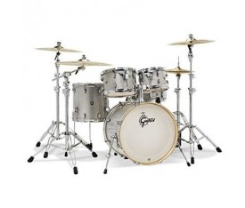 Gretsch Catalina Maple 16x20 Akustik Davul Seti (Silver Sparkle)