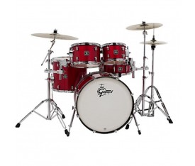 Gretsch Energy Serisi 22 Inch 5 Parça Hardware Davul Seti (Red Sparkle)