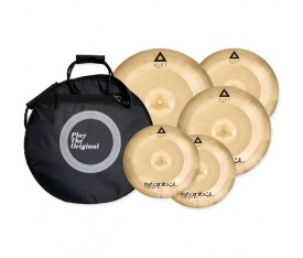 Istanbul Agop Xist Power 4'lü Zil Seti 14" 16" 18" 20" + Çanta