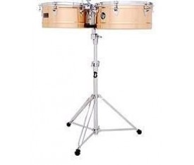 LATIN PERCUSSION LP1314B 13'' & 14'' Bronze Brass Timbal Seti