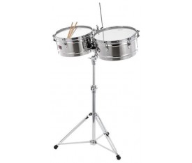 LATIN PERCUSSION LP1314-S - 13'' & 14'' Prestige Çelik Timbal