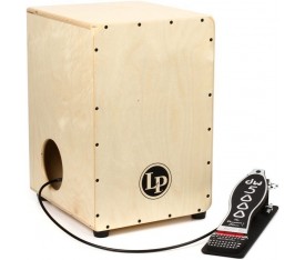 LATIN PERCUSSION LP1400NWP - DW Cajon Pedallı 2-Yüzeyli Cajon