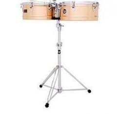 LATIN PERCUSSION LP1415B 14'' & 15'' Bronze Brass Timbal Seti