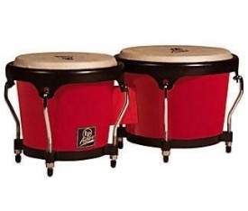 LATIN PERCUSSION LPA601F-BK - LP® Aspire® 6-3/4" & 8" Siyah Fiberglas Bongo