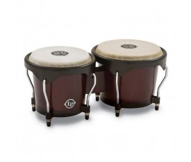 LATIN PERCUSSION LP601NY-DW - LP® City 6" & 7" Dark Wood Ağaç Bongo