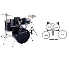 Ludwig LC1251 Accent CS Combo Power Akustik Davul Seti