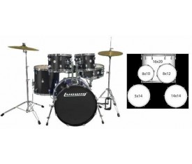 Ludwig LC1701 Accent Combo Akustik Davul Seti