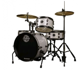 Ludwig The Pocket Kit by Questlove Silver Sparkle Çocuklar İçin Akustik Davul Seti