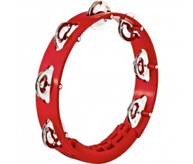 Meinl HTT8R Stainless Steel Jingle 1-Row 8" Tour Tamburin (Kırmızı)