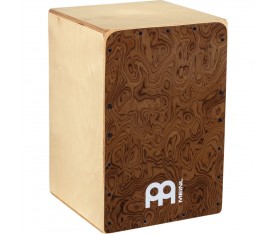 Meinl SC80BW Frontplate Snarecraft Cajon (Natural Burl Wood)
