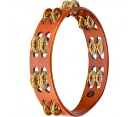 Meinl TA2B-AB Brass Jingle 2-Rows Hand Tamburin (Antique Brown)