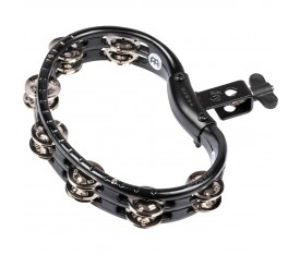 Meinl TMT2BK Traditional Mountable Abs Series Mountable Molded Abs Tamburin (BlackI