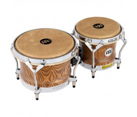 Meinl Woodcraft Series 7 - 9" Bongo Set  (Zebra Finished Ash)