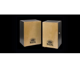 NATAL CJAN-XL-SW-BN  Siyah Cajon Siyah Logo Natural Panel